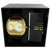 Image 1 : New Ice Time Mens Diamond Bezel Watch Gold Plated (WAT-000332)