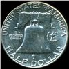 Image 2 : 1962 Franklin Silver Half MS64/65 FBL Double Die Error (COI-010520)