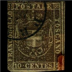 1860 Tuscany 10c Stamp (STM-000907)