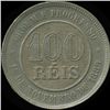 Image 2 : 1889 Brazil 100R Silver UNC (COI-013601)