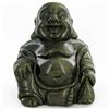 Image 1 : 1500ct Handcarved Rainbow Obsidian Buddha (CLB-001072)