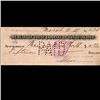 Image 1 : 1894 Merchantile Trust San Fran Cashiers Check (CUR-003263)