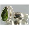 Image 2 : 40.05twc Natural Pakistan Peridot Sterling Ring (JEW-004520)