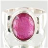 Image 1 : 37.2twc Ruby Sterling Ring (JEW-004115A)
