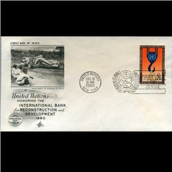 1960 UN First Day Postal Cover (STM-002312)