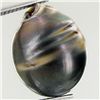 Image 1 : 22.85ct Freeform Tahitian Black Pearl (GEM-045706)
