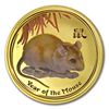 Image 1 : 2008 1/2 oz Gold Lunar Year of the Mouse (Series 2) (Co