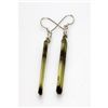 Image 1 : Natural 22.00ct Semi Precious Earring .925 Sterling