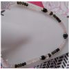 Image 1 : Natural 192.15ct Pink Topaz/Sapphire Necklace .925 Ster