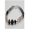 Image 1 : Natural 112.70ct Semi Precious Bracelet .925 Sterling