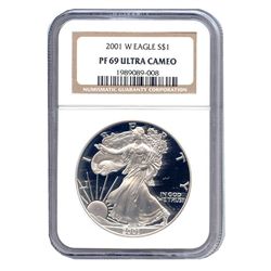 Certified Proof Silver Eagle PF69 2002