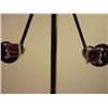 Image 1 : 13.25 CTW AMETHYST EARRING .925 STERLING SILVER