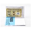 Image 1 : 2011 Certified Solid Gold Bar