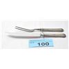 Image 1 : 2pc sterling carving set
