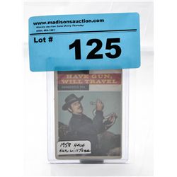 1958 have gun will travel collectors trading card