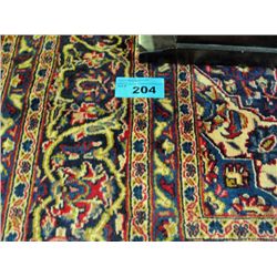 Large hand knotted persian area rug