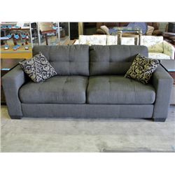 Contemporary grey living room sofa