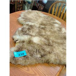 Genuine canadian lamb skin