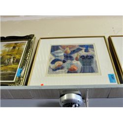 Framed limited edition signed and numbered print