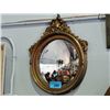 Image 1 : Guild frame convex wall mirror