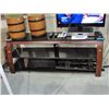 Image 1 : 3tier TV stand with flat panel TV mount attachment