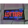 Image 1 : Lottery store lighted advertisment sign
