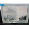 Image 1 : Framed Calvert print ducks on the lake