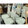 Image 1 : Set of 5 elegant dining room side chairs