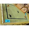 Image 1 : Wool pile entrance way / small floor rug