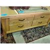 Image 1 : Large wooden log hand crafted 4 drawer