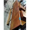 Image 1 : Danish modern queen size teak headboard with