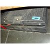 Image 1 : Black storage box filled with assorted tow hard