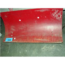 Garden tractor or atv attached snow scoop