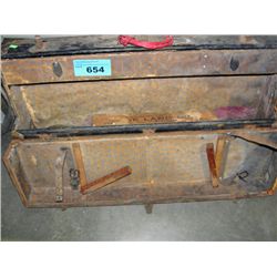 Vintage jointers tool box and contents