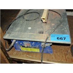 Mastercut portable tile saw