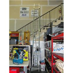 Aluminum extention ladder