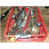 Image 1 : Red crate filled with heavy duty rachets and