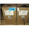 Image 1 : 2 boxes of coxial cable wire