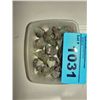 Image 1 : Box full of oriental metal crafted figurines with