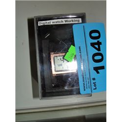 Digital mens watch