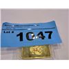 Image 1 : One ounce 24k gold layered coin bar