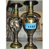 Image 1 : Pair of middle eastern brass vases