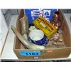 Image 1 : Box of assorted collectable items; collectors tins
