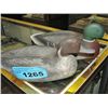 Image 1 : Pair of duck hunters rubber duck decoys
