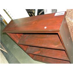 Approx 4F tall painted pine bookshelf