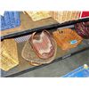 Image 1 : Shelf lot of assorted wicker baskets
