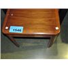 Image 1 : Small oak side table