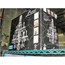 Luciana 12 light crystal chandalier
