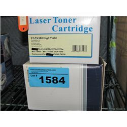 2 boxes of lazer toner cartridges
