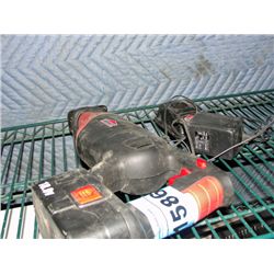 Job mate 18V cordless reciprocating saw with